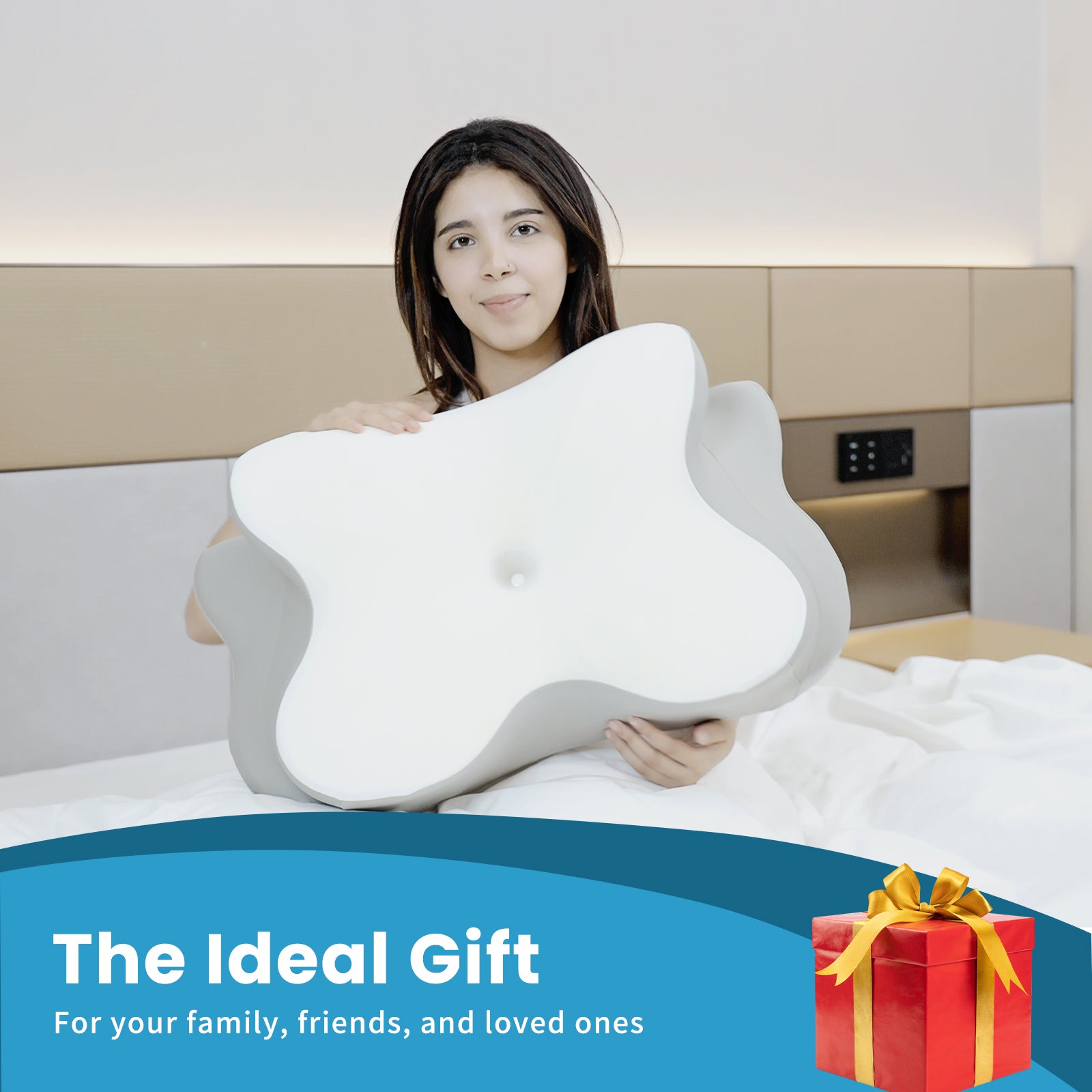 Cervical Pillow for Neck and Shoulder Pain Relief Sleeping