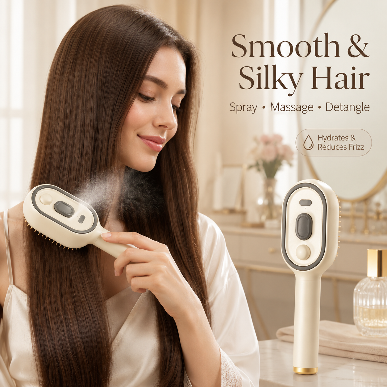 🌸LAST DAY 49% OFF✨Electric Spray Air Cushion Massage Comb