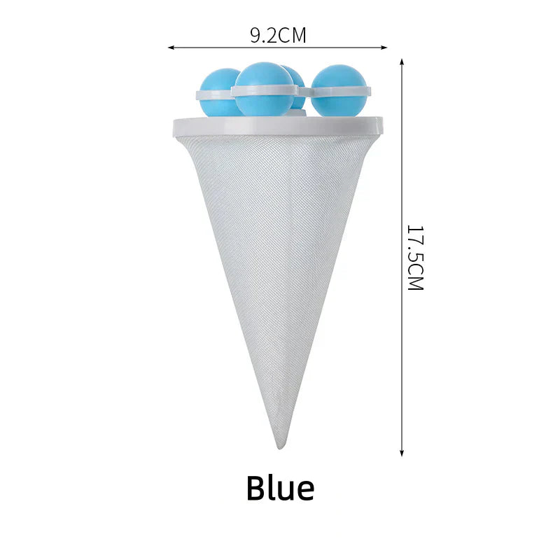 Washing Machine Filter Bag | Reusable Floating Hair Catcher Mesh for Laundry Washer
