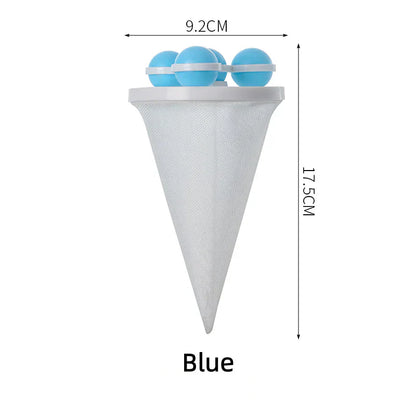 Washing Machine Filter Bag | Reusable Floating Hair Catcher Mesh for Laundry Washer